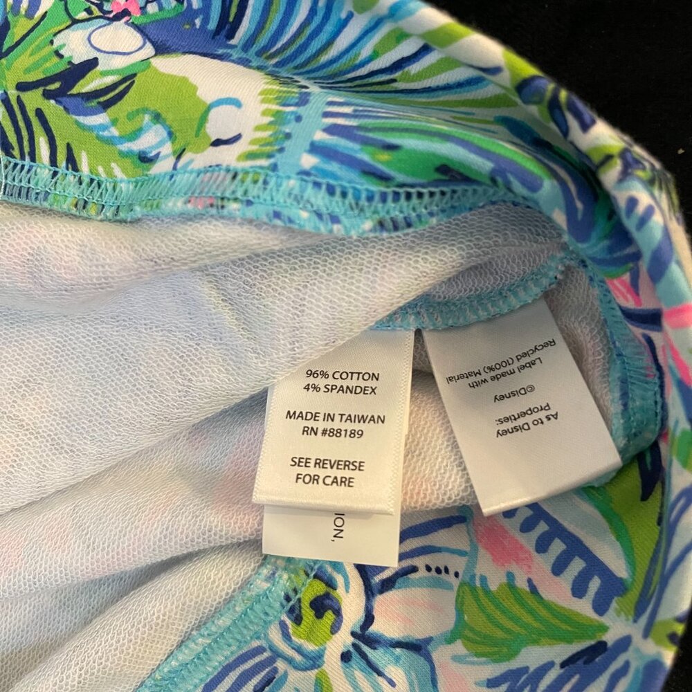 Lilly Pulitzer x Disney Cinderella Ballad Sweatshirt XS (Oversized) NWT Pastel - Picture 6 of 7